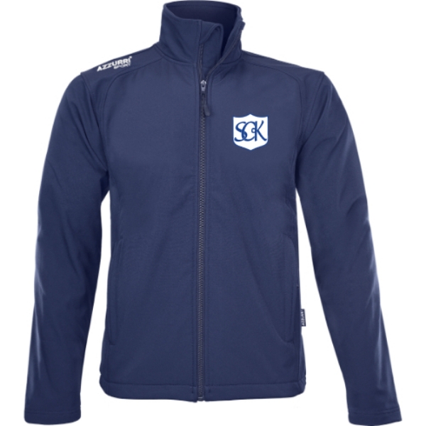 Picture of Seamount College Kids Softshell Fleee Navy
