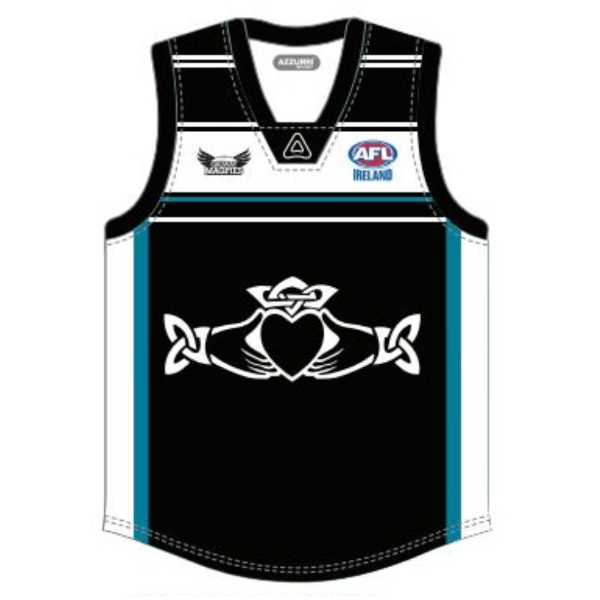 Picture of Galway Magpies Mens Aussie Rules Jersey Custom