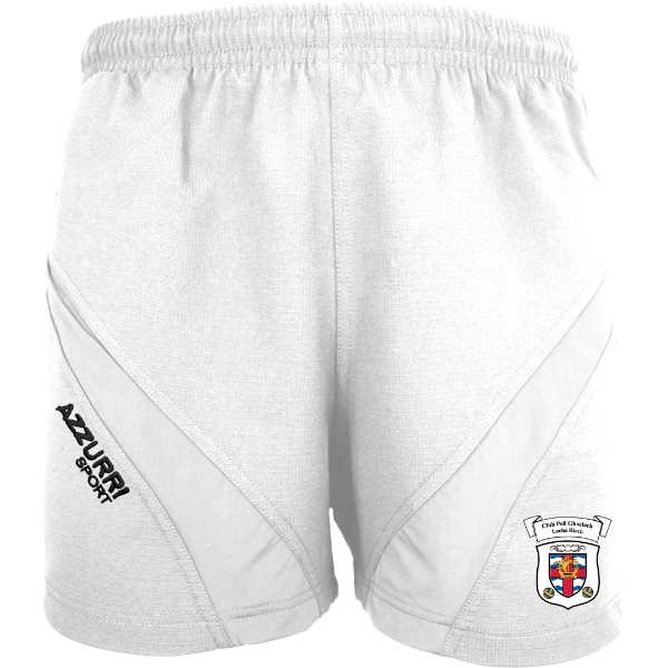 Picture of Loughrea GAA Gym Shorts White-White