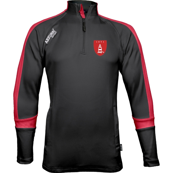 Picture of Fethard Rangers FC Aughrim Leisure Top Black-Red-Red