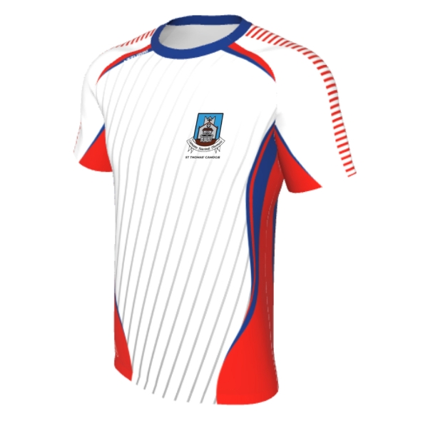 Picture of St.Thomas Ladies Fit Camogie T-Shirt Option 1 Custom