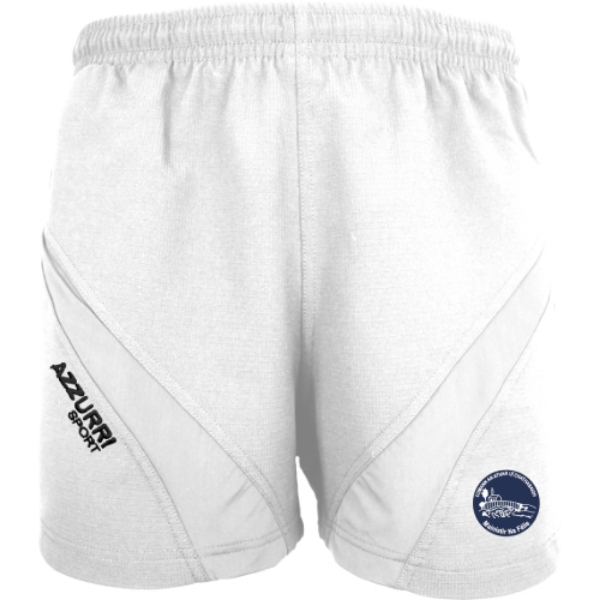 Picture of Fr Caseys GAA Gym Shorts White-White