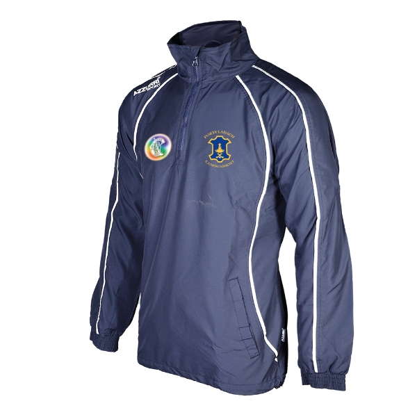 Picture of Portlaw Camogie Club Barrow Tracksuit Top Navy-Navy-White
