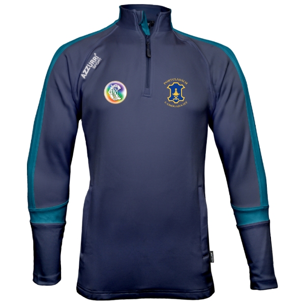 Picture of Portlaw Camogie Club Aughrim Leisure Top Navy-Petrol Blue-Petrol Blue