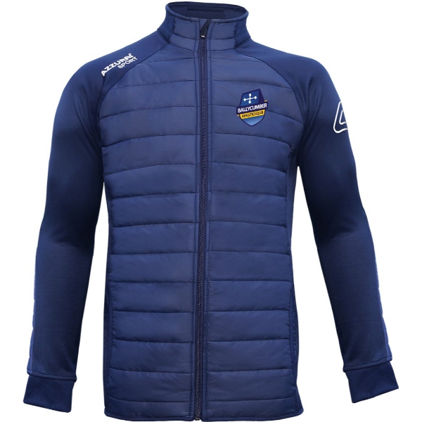Picture of Ballycumber Athletics Club Kids Carragh Padded Jacket Navy-Navy