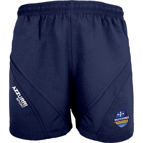 Picture of Ballycumber Athletics Club Gym Shorts Navy-Navy