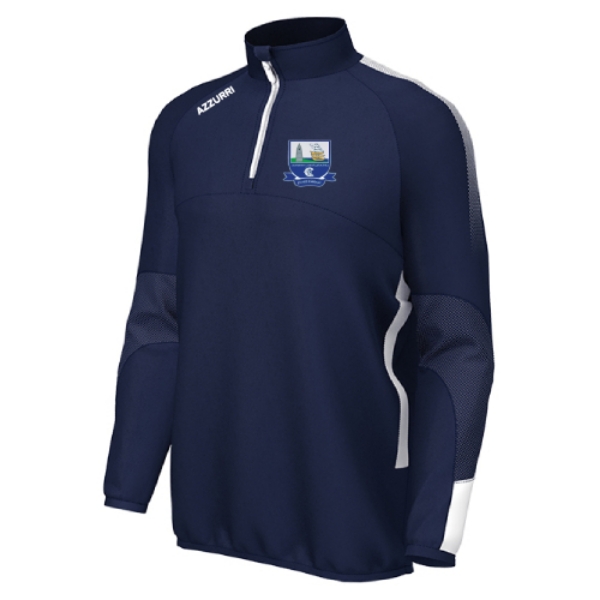 Picture of Waterford Camogie Edge Pro Quarter Zip Navy-White