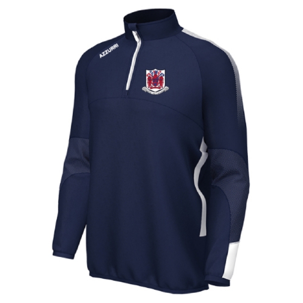 Picture of Courcey Rovers Edge Pro Quarter Zip Navy-White