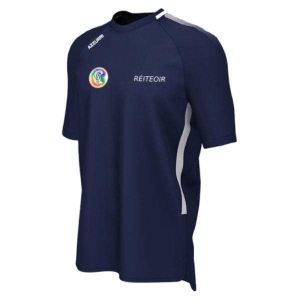 Picture of Camogie Referees Edge Pro T-Shirt Navy-White
