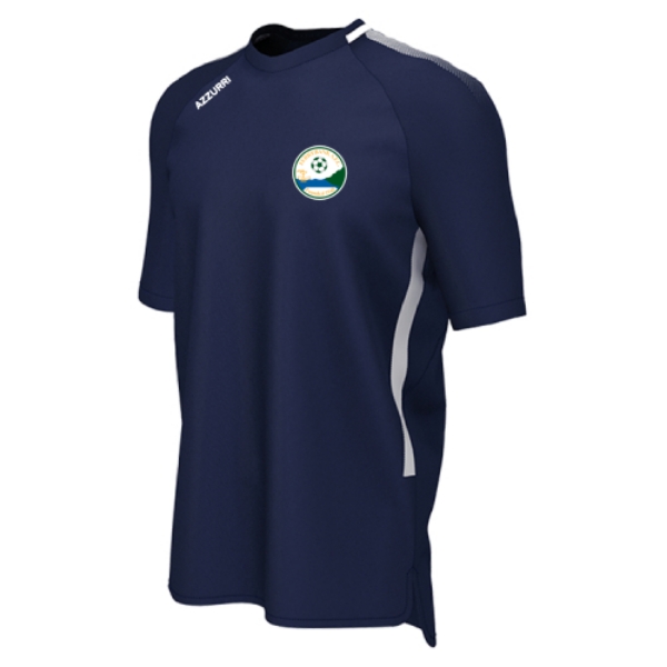 Picture of Ferrybank AFC Edge Pro T-Shirt Navy-White