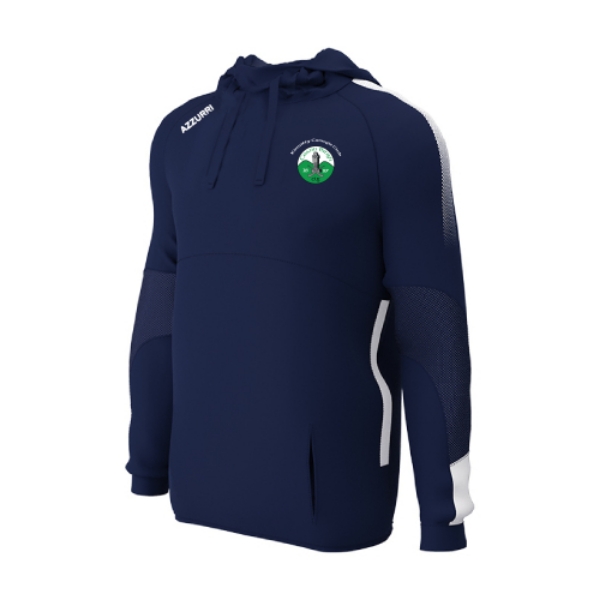 Picture of Kinnitty Camogie Edge Pro Hoodie Navy-White