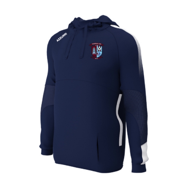 Picture of Youghal United AFC Edge Pro Hoodie Navy-White
