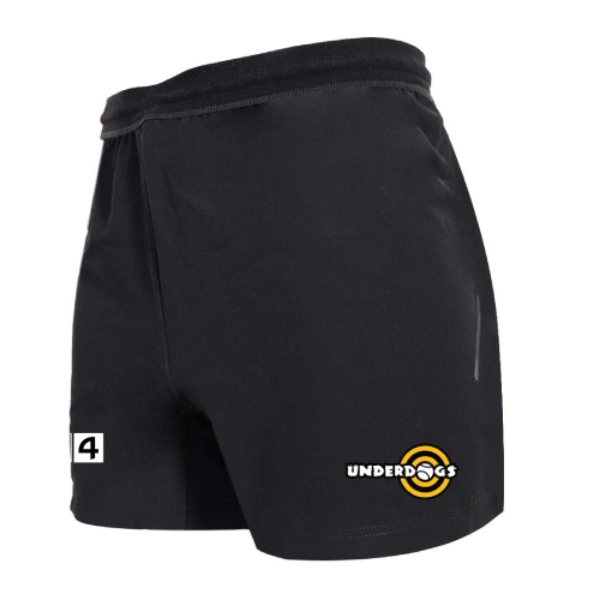 Picture of Underdogs Impact Rugby Shorts Black