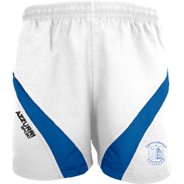 Picture of Cappawhite GAA Gym Shorts White-Royal