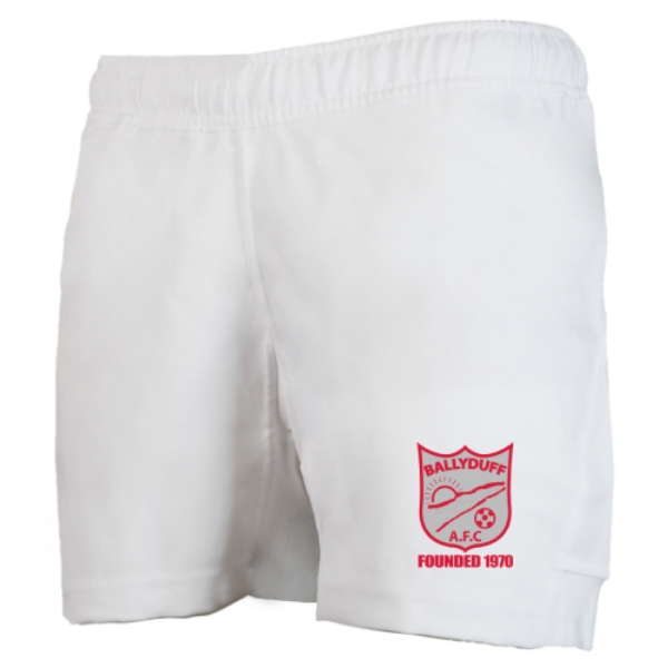 Picture of Ballyduff AFC Youth Pro Training Shorts White