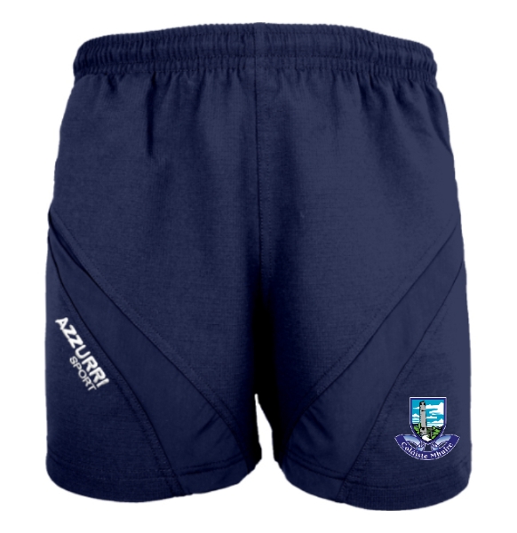Picture of Colaiste Mhuire Gym Shorts Navy-Navy