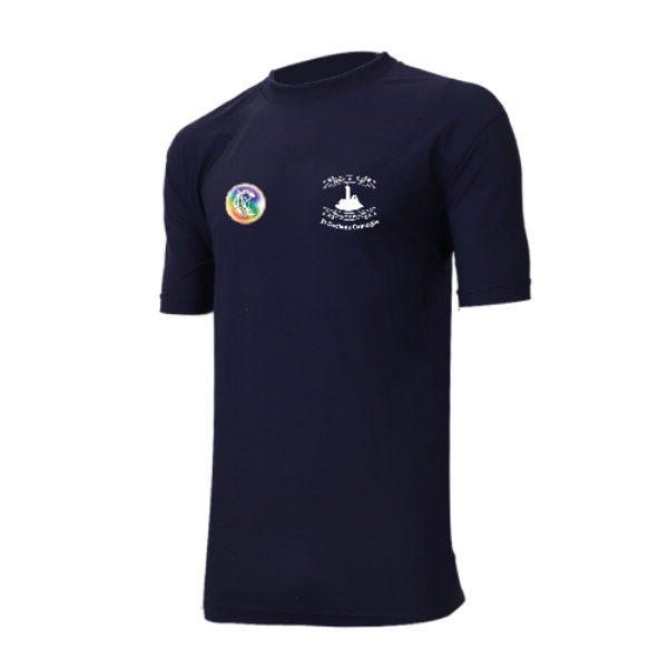 Picture of St Declans Camogie Club Dry Thru T-Shirt Navy