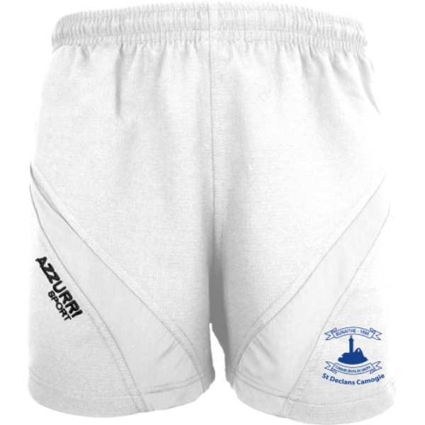 Picture of St Declans Camogie Club Gym Shorts White-White