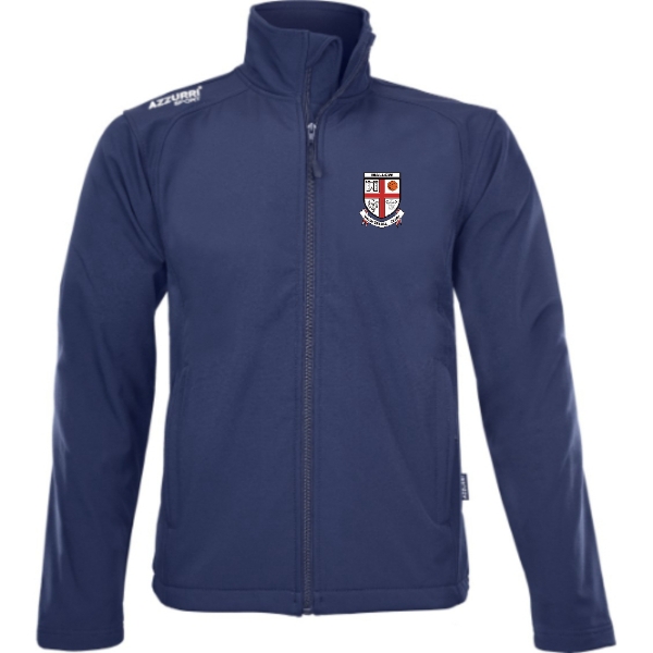 Picture of Mallow Basketball Club Softshell Fleece Kids Navy