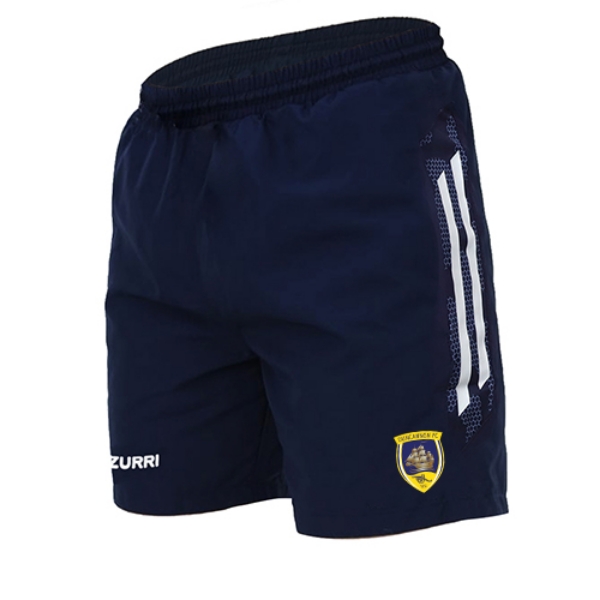Picture of DUNCANNON FC WEXFORD OAKLAND LEISURE SHORTS Navy-White-White