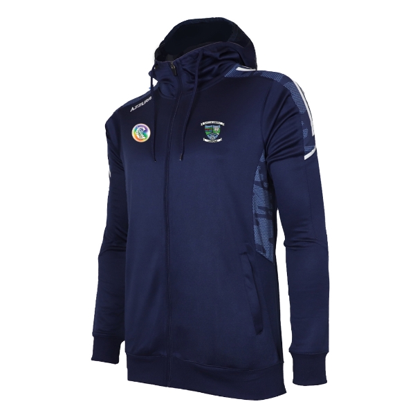 Picture of BALLYDUFF UPPER CAMOGIE OAKLAND HOODIE Navy-White-White
