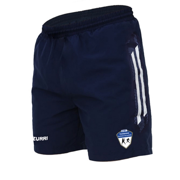 Picture of GUSSERANE OAKLAND LEISURE SHORTS Navy-White-White