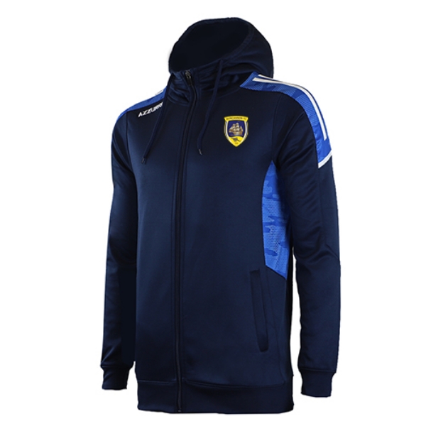 Picture of DUNCANNON FC WEXFORD OAKLAND HOODIE Navy-Royal-White