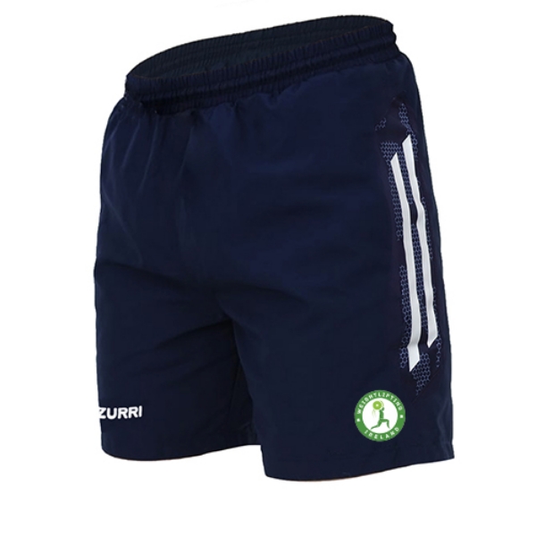 Picture of WEIGHTLIFTING IRELAND OAKLAND LEISURE SHORTS Navy-White-White
