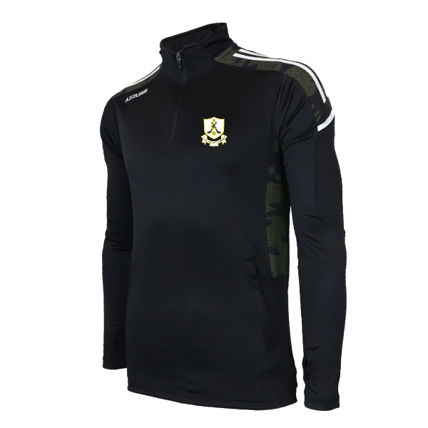 Picture of ST.MARKS GAA OAKLAND HALF ZIP Black-Gold-White
