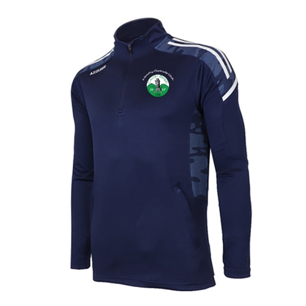 Picture of KINNITTY CAMOGIE CLUB OAKLAND HALF ZIP Navy-White-White