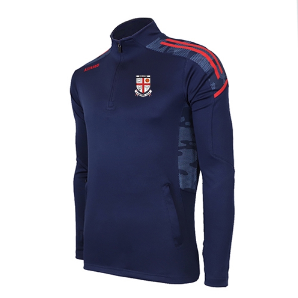 Picture of MALLOW BASKETBALL OAKLAND HALF ZIP Navy-White-Red
