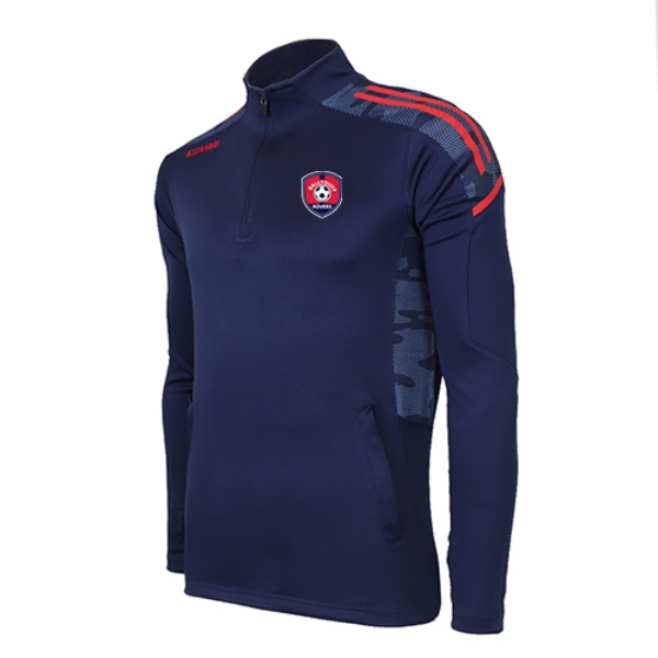Picture of BALLYDUFF ROVERS KIDS OAKLAND HALF ZIP Navy-White-Red