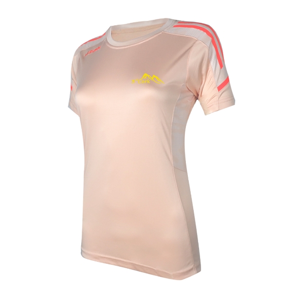 Picture of ST.PATRICKS SCOUT LADIES OAKLAND T SHIRT Peach-White-Coral