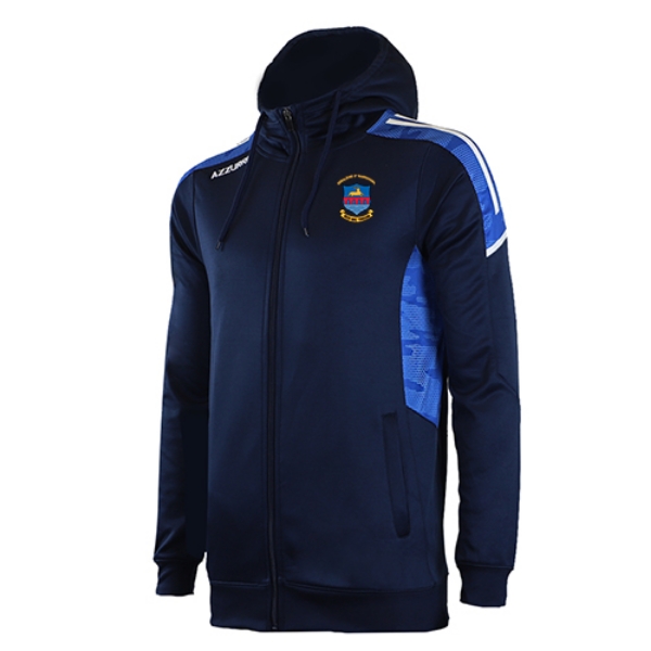 Picture of GERALDINE O'HANRAHANS OAKLAND HOODIE Navy-Royal-White