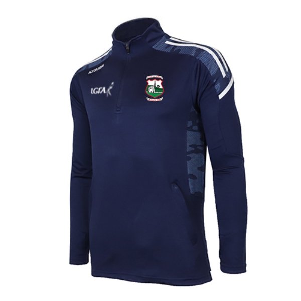 Picture of AGHAMORE LGFA OAKLAND HALF ZIP Navy-White-White