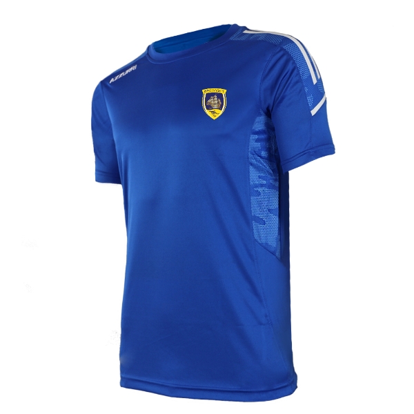 Picture of DUNCANNON FC WEXFORD OAKLAND T SHIRT Royal-White-White