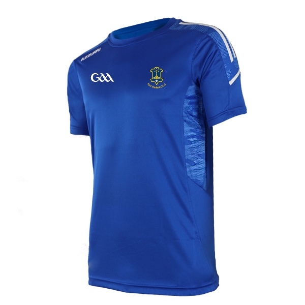 Picture of PORTLAW GAA OAKLAND T SHIRT Royal-White-White