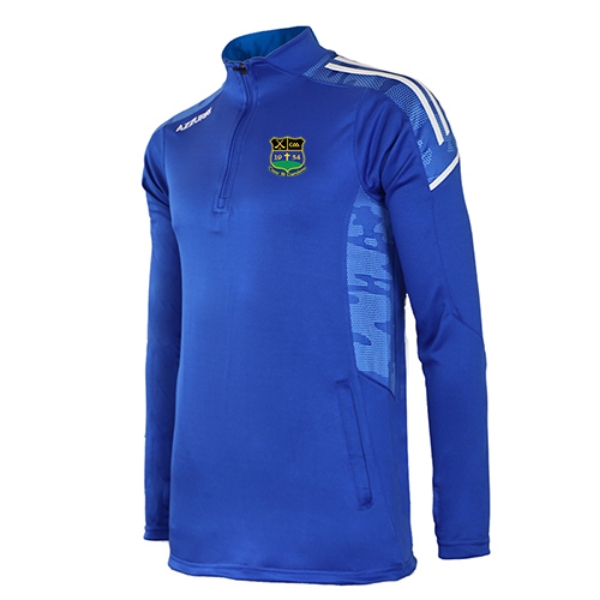 Picture of KNOCKSHEGOWNA GAA OAKLAND HALF ZIP Royal-White-White