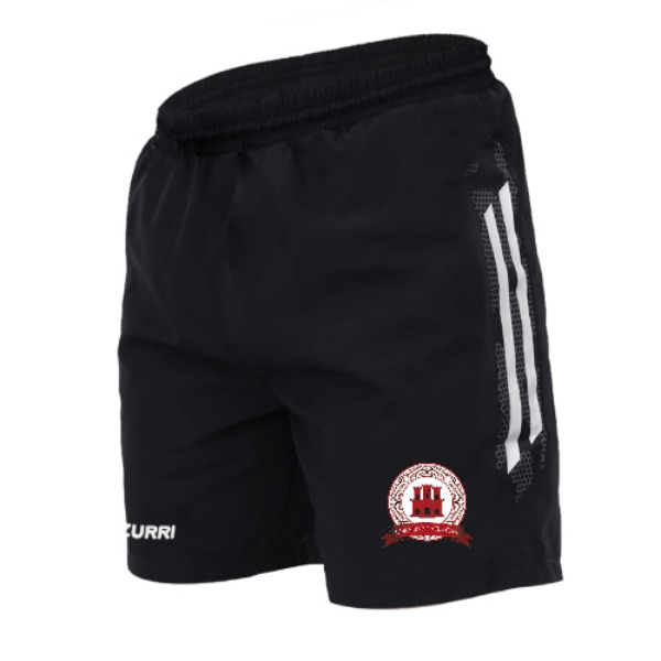 Picture of Gibraltar Gaels Oakland Leisure Shorts Black-White-White