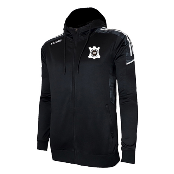 Picture of PORTLAW UNITED FC OAKLAND HOODIE Black-White-White