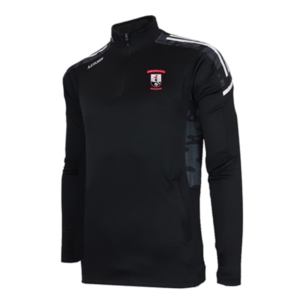 Picture of ABBEYSIDE AFC OAKLAND HALF ZIP Black-White-White
