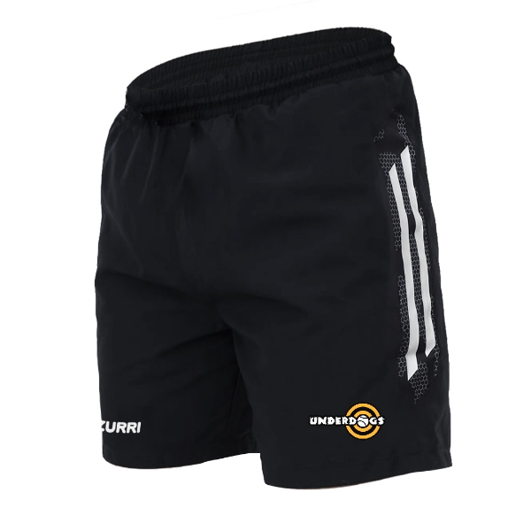 Picture of TG4 UNDERDOGS OAKLAND LEISURE SHORTS Black-White-White