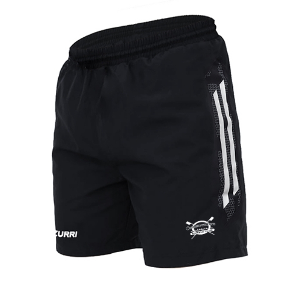 Picture of CASTLETOWNBERE ROWING CLUB OAKLAND LEISURE SHORTS Black-White-White