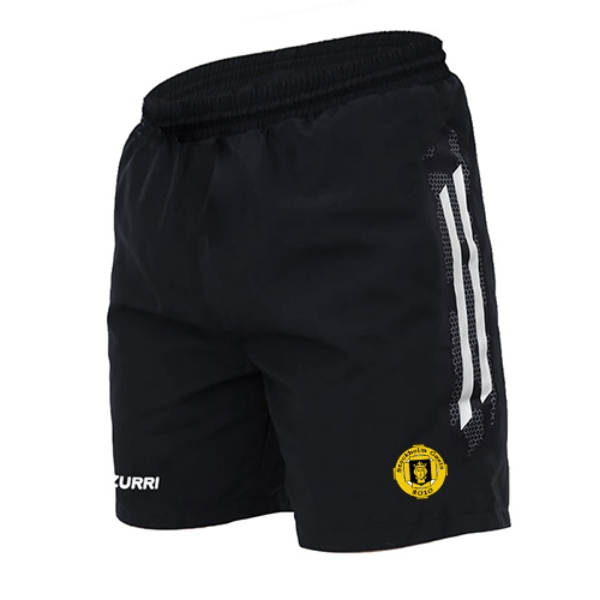 Picture of STOCKHOLM GAELS OAKLAND LEISURE SHORTS Black-White-White