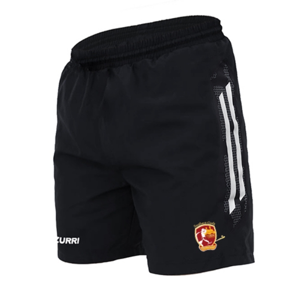 Picture of SOUTHERN GAELS OAKLAND LEISURE SHORTS Black-White-White