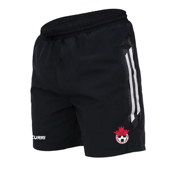 Picture of REDCASTLE FC OAKLAND LEISURE SHORTS Black-White-White