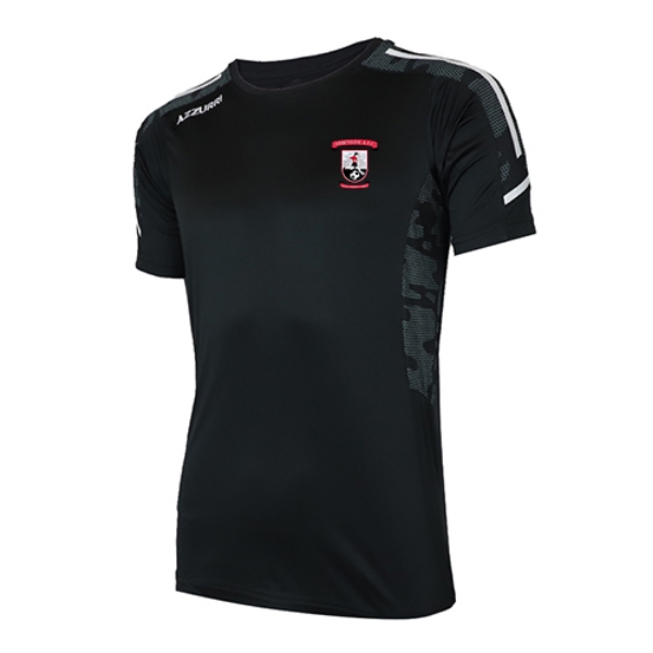 Picture of ABBEYSIDE AFC OAKLAND T SHIRT Black-White-White