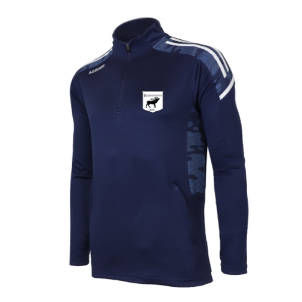 Picture of Blessington Rugby Kids Oakland Half Zip Navy-White-White
