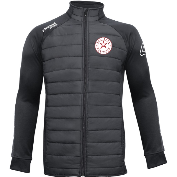 Picture of Red Star FC Kids Padded Jacket Black-Black