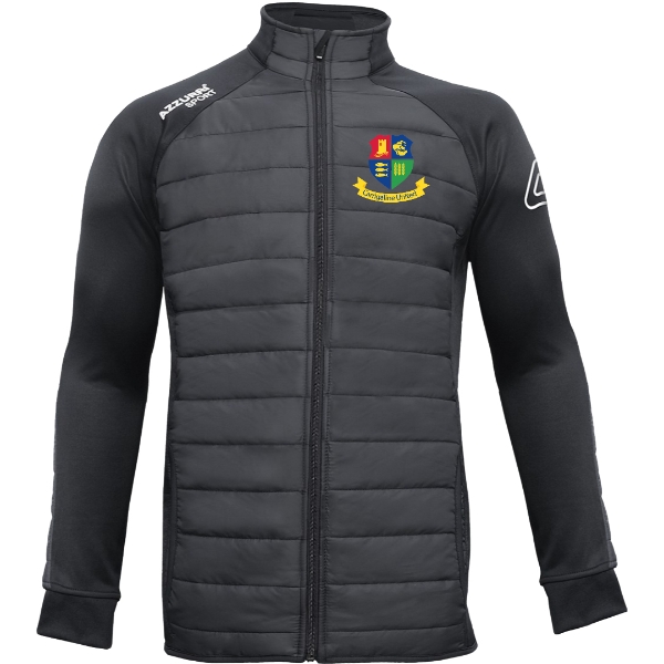 Picture of Carrigaline AFC Kids Padded Jacket Black-Black